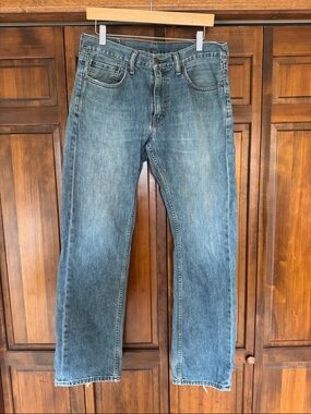 Levi's 559 Men's Faded Blue Straight Jeans 32x34